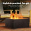 Modern Steel Fire Pit-557037497-557037498