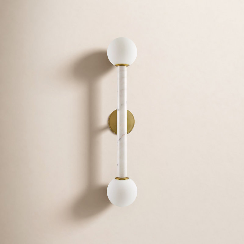 Appa Novick Wall Sconce, White