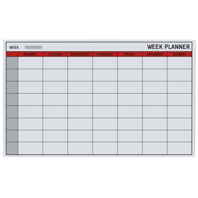 Magnetic Glass Bulletin Board