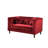 Edwina 59'' Velvet Loveseat-199916365