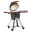 Beliani KAMADO 111cm W Kamado Charcoal Grill-118107644