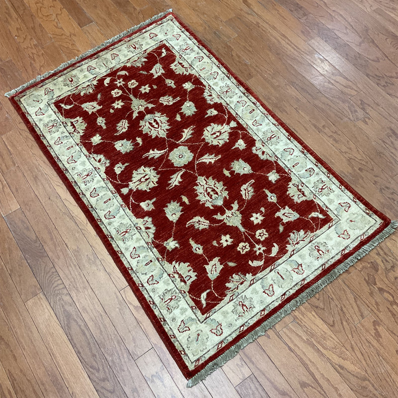  Handmade Oushak Wool Rug