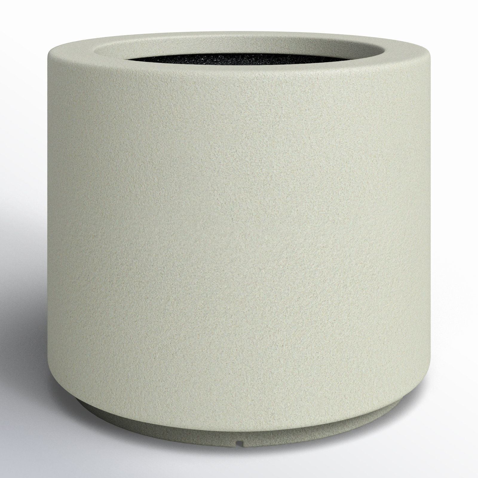 Gita 23" Pot Planter, Greige