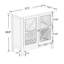 Armoire de cuisine avec portes doubles en verre