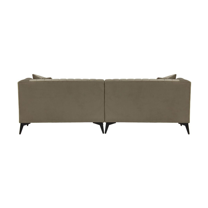 Ahmaud 4 Seater Sofa, Brown