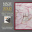 «Rose Marble I», reproduction encadrée de qualité supérieure - prête à être accrochée - aucun clou requis - aucun clou requis-1790749562-1790749564