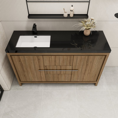 Ensemble de meuble-lavabo simple 60 po Valerieann
