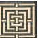 Arneshia Geometric Black/Beige Indoor/Outdoor Area Rug