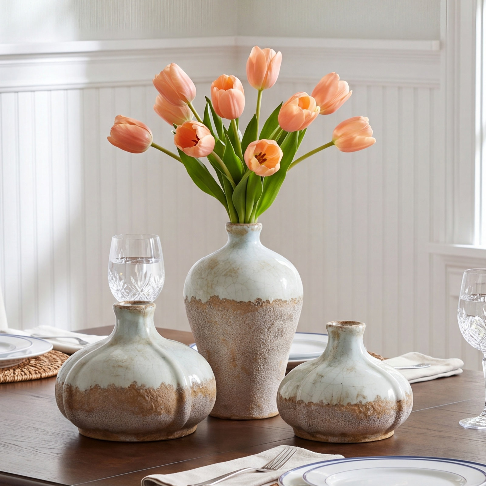 Jan Terracotta Table Vase