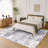 Willington Abstract White/Gray Area Rug-307921334