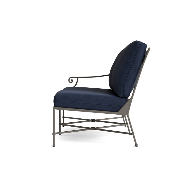 Venetian Outdoor 2 - Seat Loveseat, Mica, Fusion Neptune
