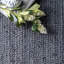 Tapis bleu marine en jute touffeté à la main Berowalt Farmhouse-1437177020