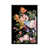 Toile avec cadre flottant noir sélectionné