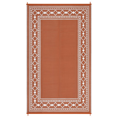 Tapis d'extérieur imperméable, paille en plastique - Tapis d'extérieur réversible résistant aux UV pour porche, camping, bord de piscine, véhicule récréatif, balcon, facile à nettoyer
