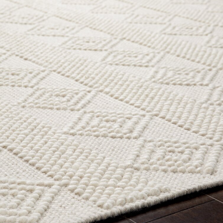 Litchfield Handmade Flatweave Wool/Cotton Area Rug in Cream Langley Street Rug Size: Rectangle 5' x 7'6