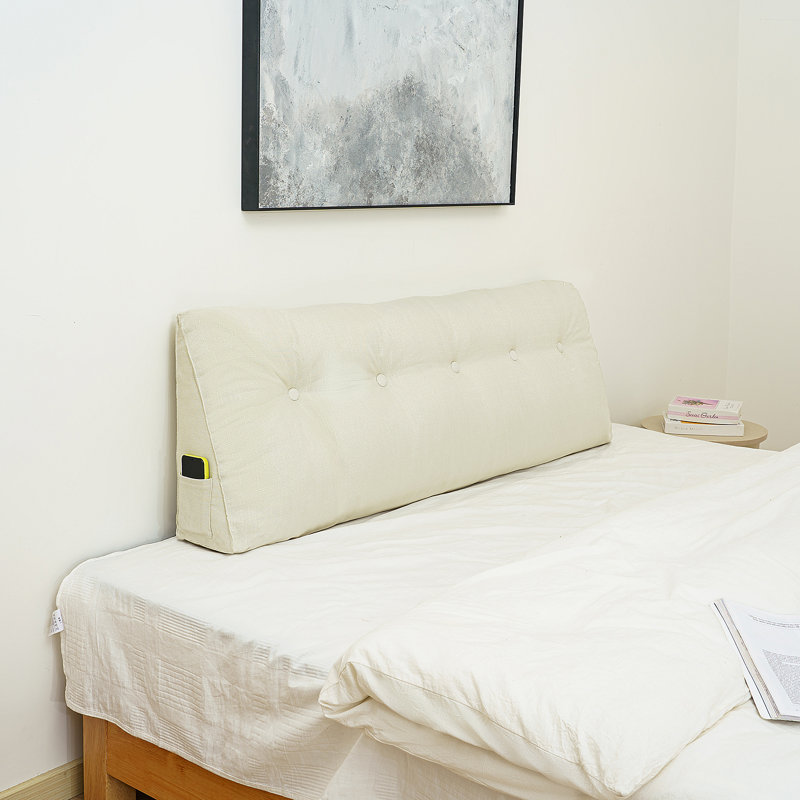 Coussin Borendy, Beige