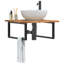 Ashvik 60cm Solid Wood Bathroom Vanity Top-617222131
