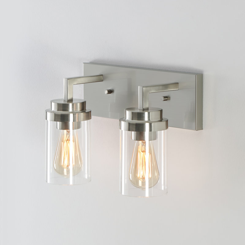 Mechthilde Dimmable Vanity Light, Silver, 2