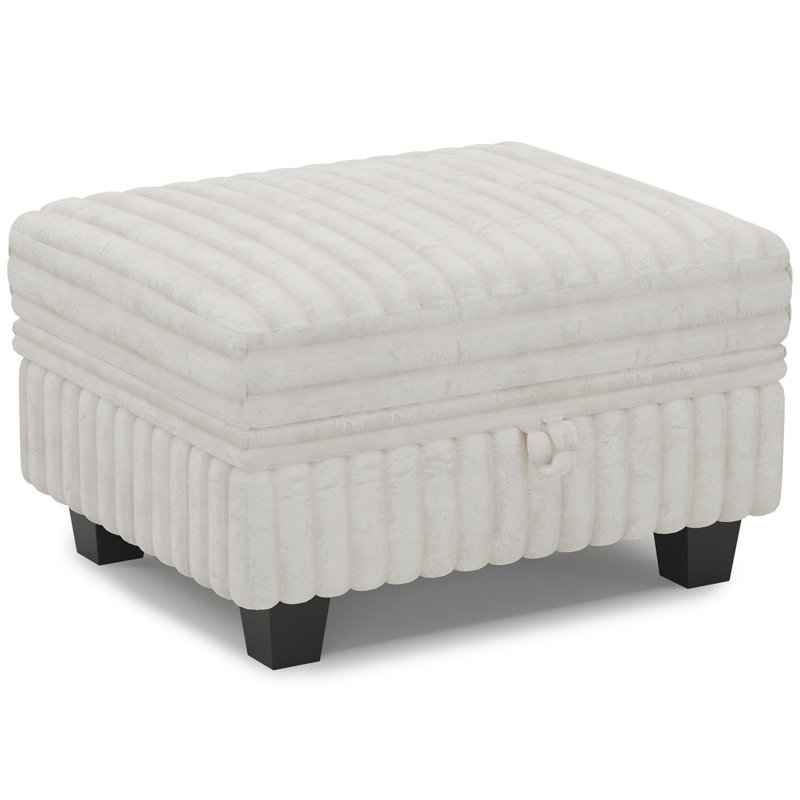 Module de repose-pieds pour canapé modulaire Isolde, Beige
