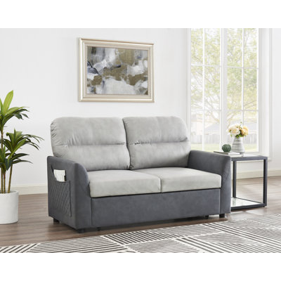 Lacie-Jayne 2 Seater Polyester Sofa Bed