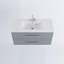 Ensemble de meuble-lavabo mural simple 36 po Munnsville-1895435648