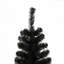Mince arbre de Noël artificiel avec support pliable en métal