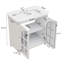 Meuble-lavabo 31 po avec lavabo en céramique, poignées en bronze, blanc antique 31 po-1473145025
