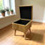 Bourquin 33Cm Velvet Square Footstool-1052378199
