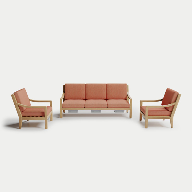 Solerno Heated Sofa Set, Mesa