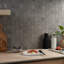 Carreau de mosaïque en porcelaine mate pour plancher et mur mesurant 11,81 po x 11,81 po Mesa (0,97 pieds carrés / chacun)