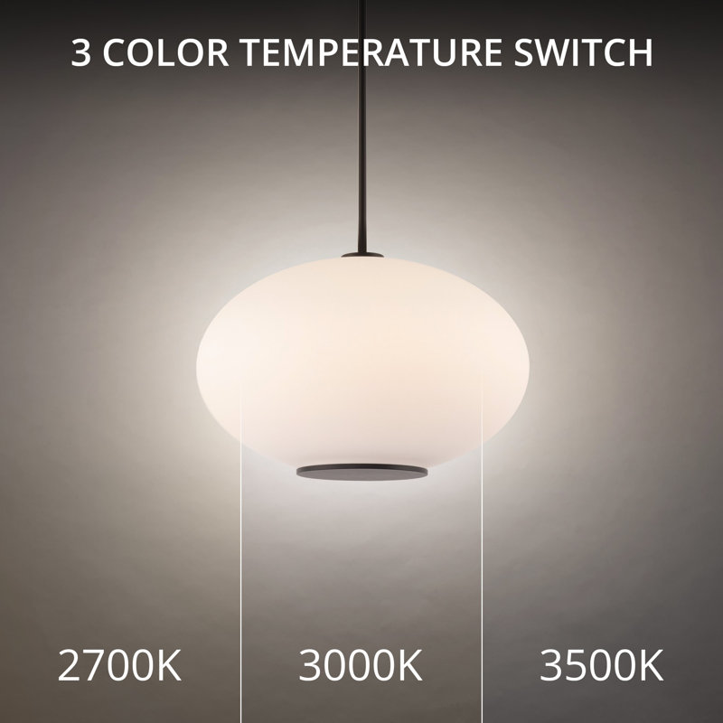 Illusion 1 - Light LED Pendant, Black, 3000