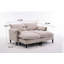 Causeuse, canapé rembourré avec repose-pieds, canapé 2 places avec rangement, canapé rembourré pour l'intérieur-526303220