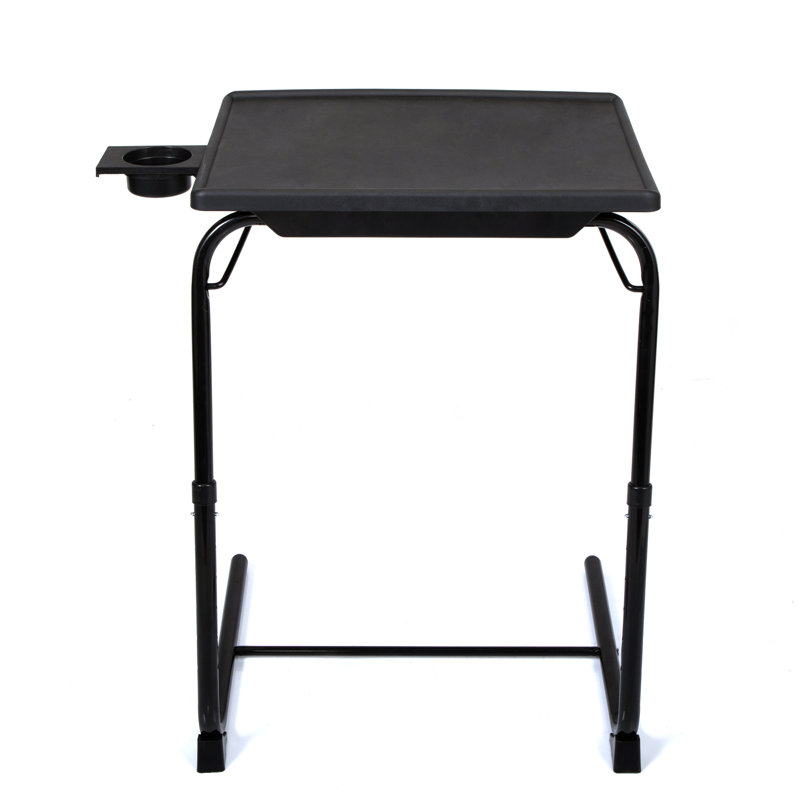 Bureau d'ordinateur portable, table de lit réglable multifonctionnelle, table de bout en forme de C, table d'appoint portative pour bureau debout pour la maison