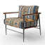 Morroco Palace Golden Doors IV - Upholstered Farm Accent Side Chair-112889526