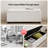 Large 38 Inches long white Ottoman Bench with Storage,Storage footstool Furniture End of Bed storage benches,Faux leather Ottomans with Storage and Seat for Foot rest in Bedroom, Living Room, Entryway