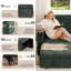 2 Seater Chenille Sofa Bed-167882794