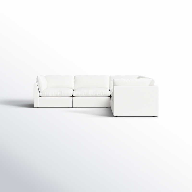 Canapé modulaire de coin rembourré 5 pièces Josefa