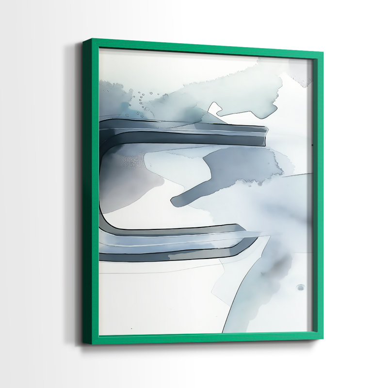 "ABSTRACT Series DCC XXXIX" par J Paul, H 11 po x l 9 po, Vert
