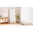 Adolar Pine Wood Bevel Rectangle Framed Full Length Mirror with Stand Floor Mirror-1447597149