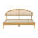NTC Gem Solid Wood Bed Frame with Headboard and Silent Slats, 1000 Lbs. Capacity Bed Frame