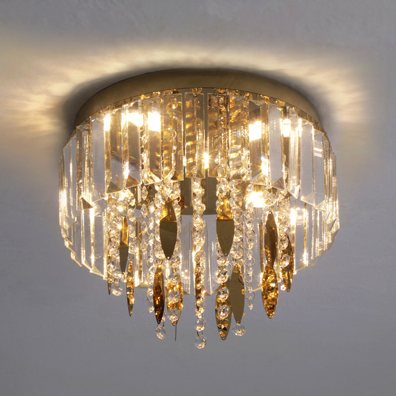 1 - Light Crystal LED Chandelier