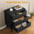 3 Drawer Dresser With Fluted Panel Design-1216285494