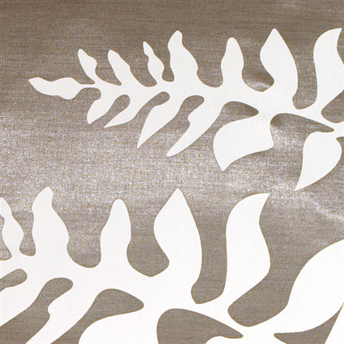 Coussin de lit Marion, Gris / Blanc