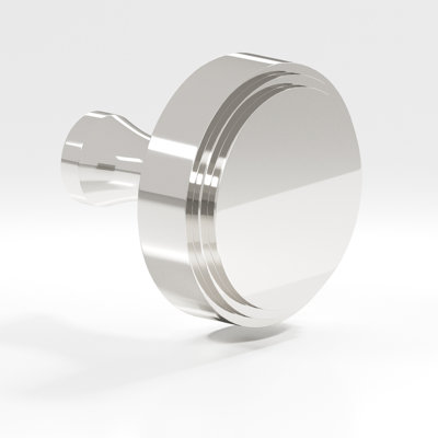Round Stepped Cabinet Knob With Flared Post
