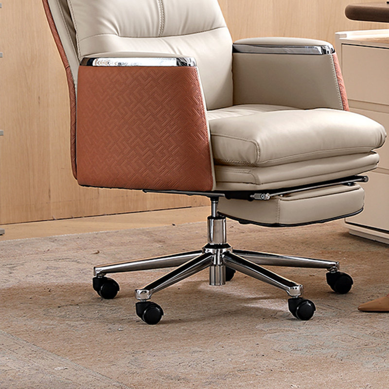 Lumbar support movable armchair