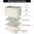 32L Storage Baskets For Organizing, Foldable Baskets For Shelves, Fabric Bins With Handles, 3-Pack-838322899