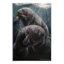 «Au-511-Giclee Snack Time Manatees Underwater» par Linda Thompson, peinture
