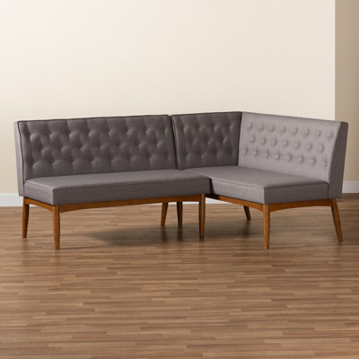 Cherianne Polyester Upholstered Bench