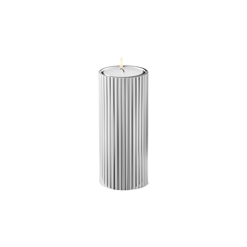 Bernadotte Sky Shots Glass Tealight, 4.33" H x 1.85" W x 1.85" D