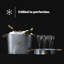 Metal Ice Bucket with Rope Handle